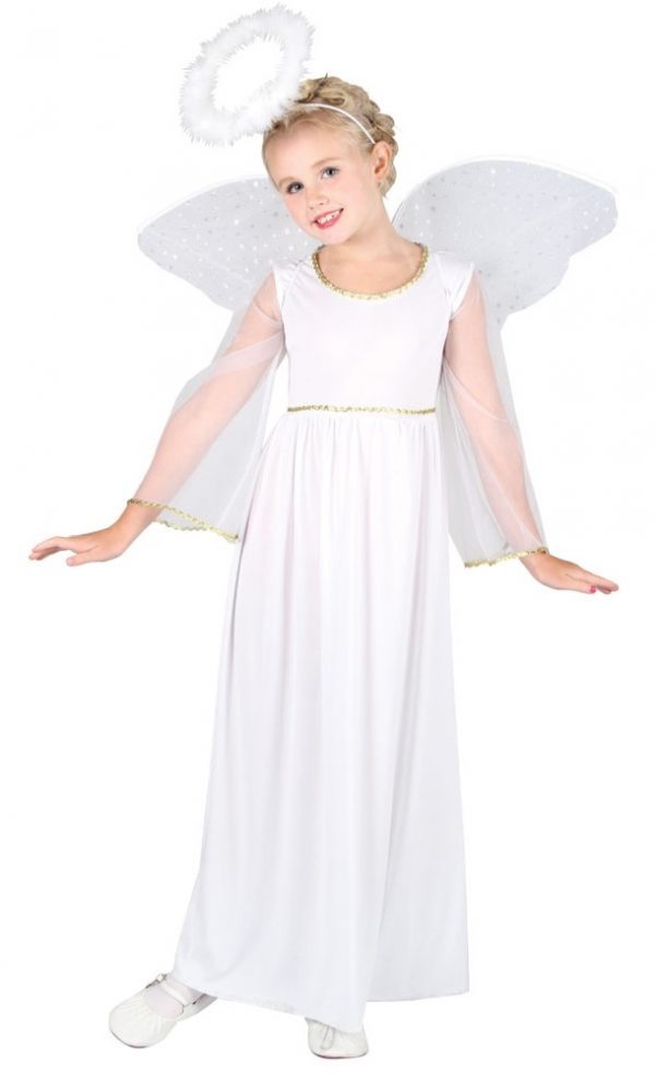valkoinen enkeliasu